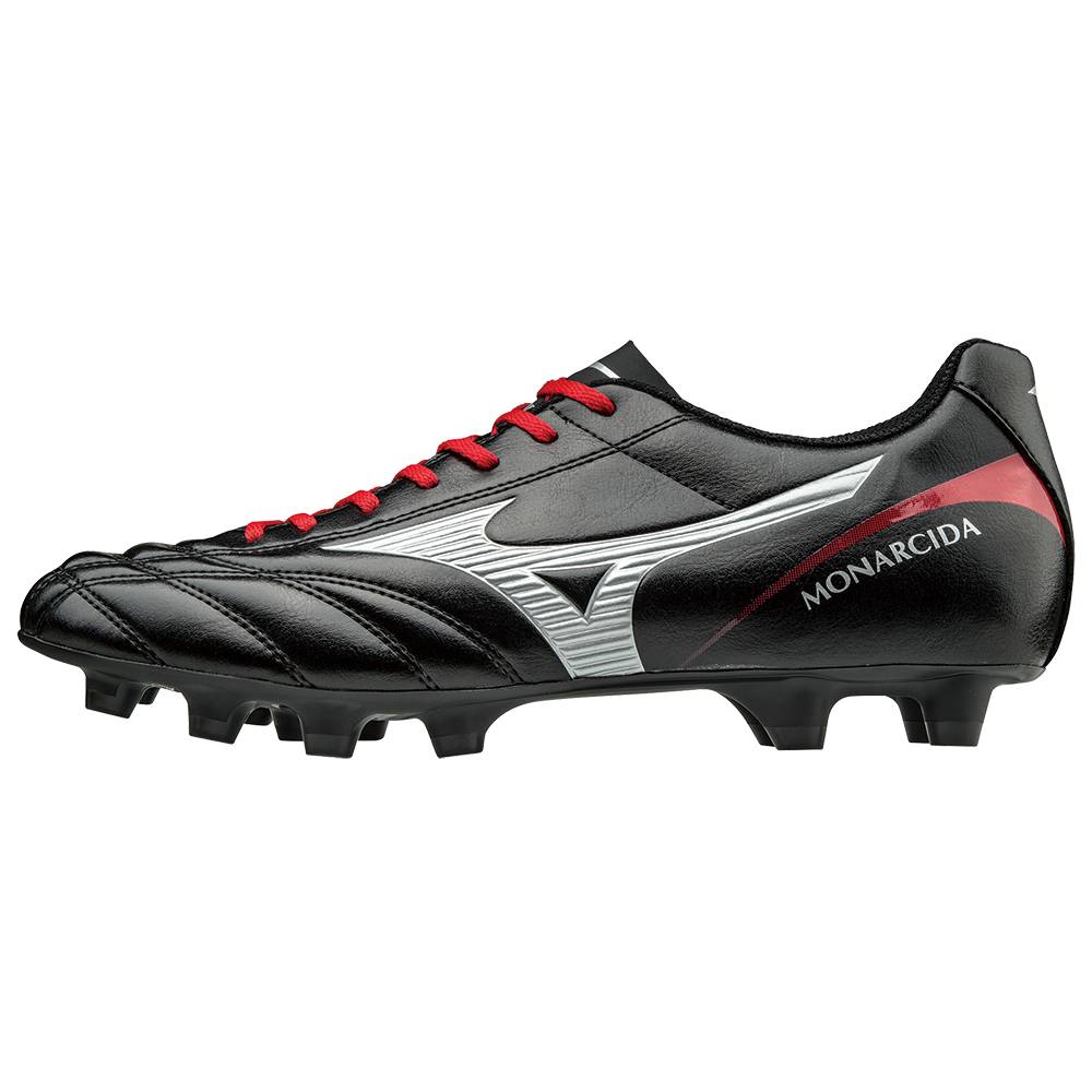 Mizuno Monarcida 2 FS MD Férfi Focicipő Fekete/Titán GSD049758